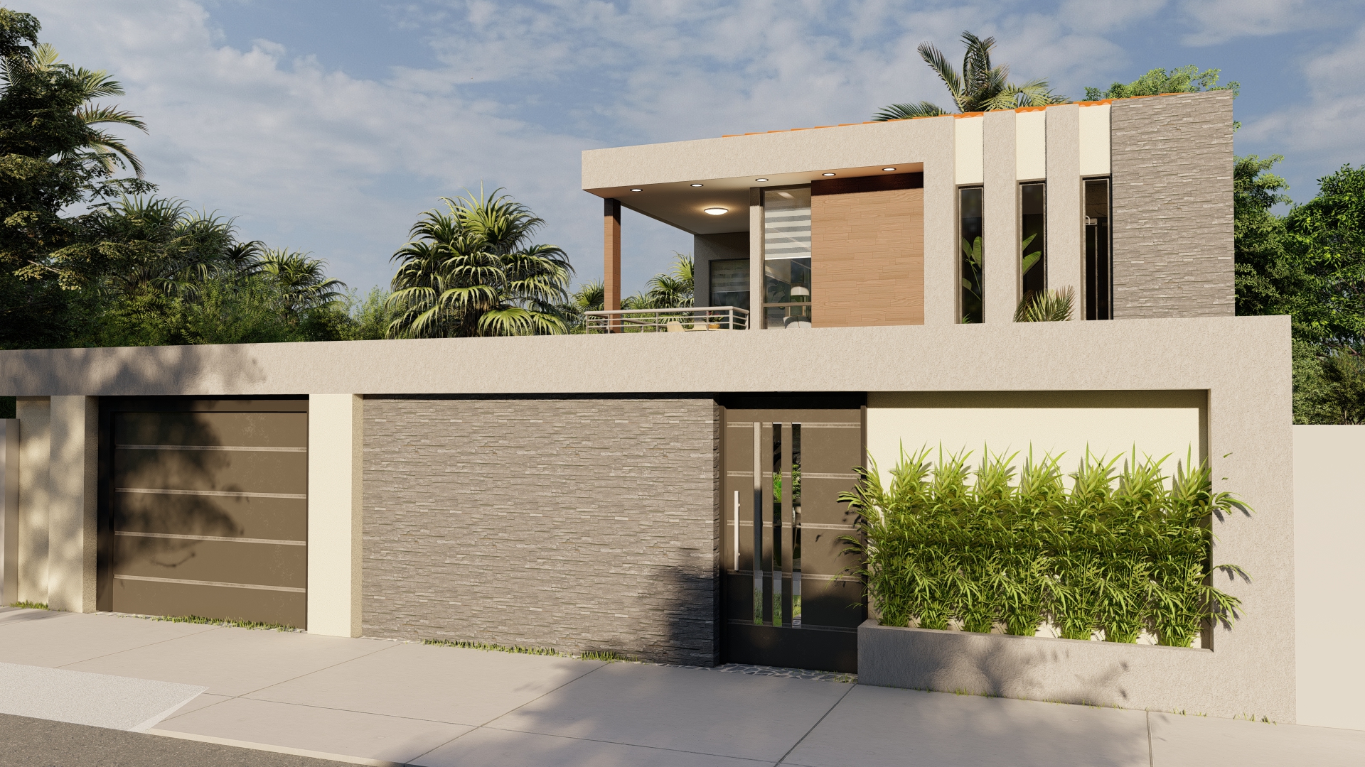 Casa Minimalista Fachada